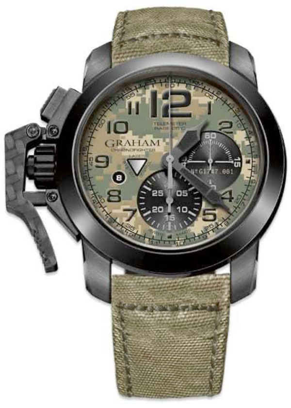 Graham Chronofighter Black Arrow Digi Camo